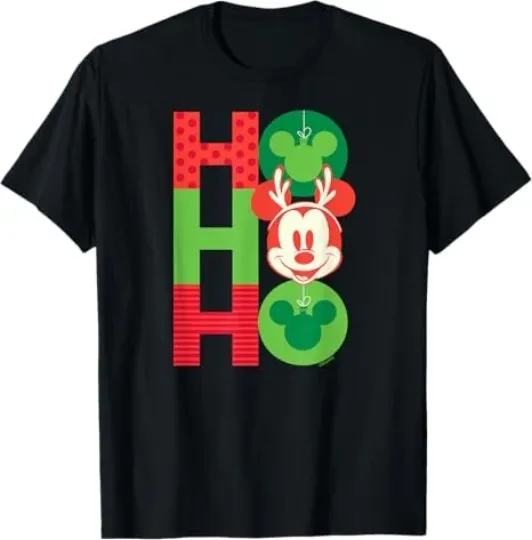 Discover Disney Ho Ho Ho Mickey Mouse T-Shirt