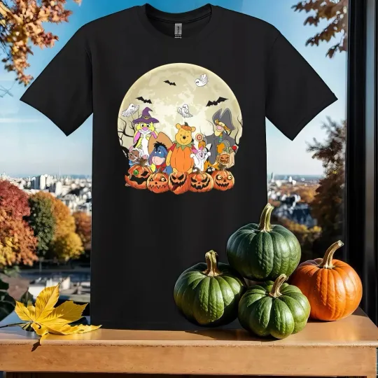 Discover Halloween Disney Winnie The Pooh T-shirt  Men Women Unisex