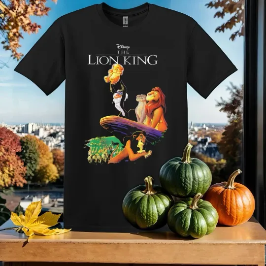 Discover Born To Be King Simba The Lion T-shirt T Shirt Men Women Unisex Tshirt