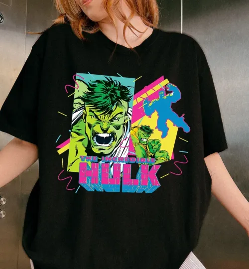 Discover Disney Avengers T-Shirt,The Hulk Super Heroes Avenger Shirt