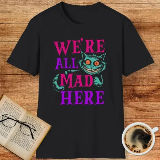 Discover Disney Cute Alice In Wonderland Book T-Shirt