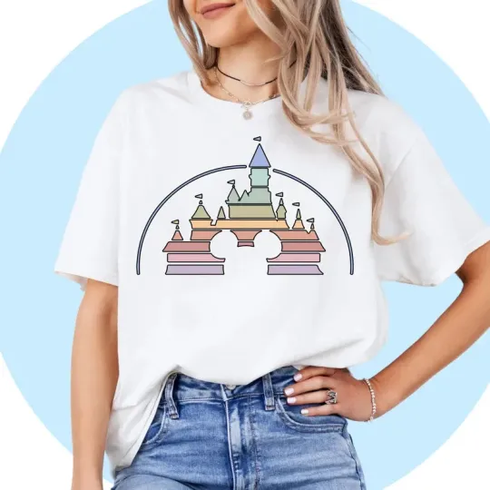 Discover Disney Princess  Castle T-Shirt