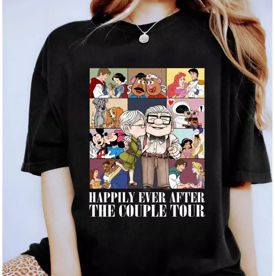 Discover Disney Happily Ever T-Shirt for Men, Women