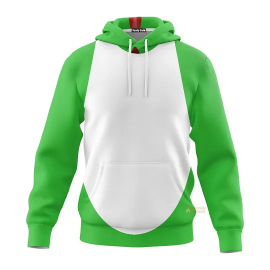 3D Yoshi Custom Cosplay Costume Hoodie Tshirt QT207043Hf