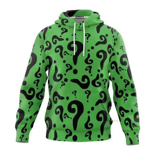 QT205038 3D DC The Riddler Custom TShirt Hoodie