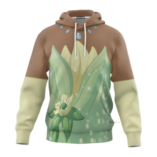 3D Tiana Princess Custom Cosplay Costume Tshirt SweatShirt Hoodie QT308665