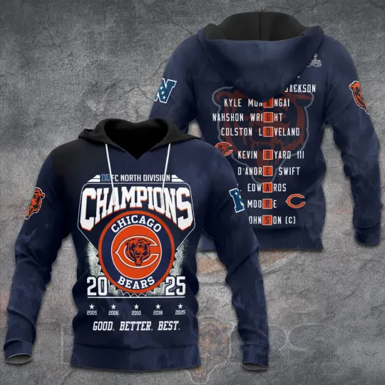 Discover Bears 3D Hooded Sweatshirt