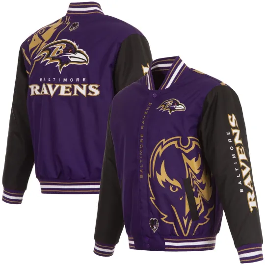Discover Baltimore Football Jacket For Fans- Purple