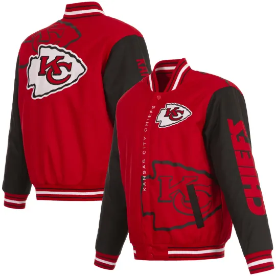 Kansas City Football Jacket For Fans - Red