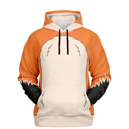 Discover Orange Fox Hoodie