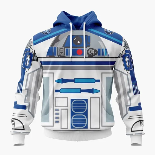 Custom Toledo Walleye 2025/26 Star Wars Night Hoodie Fan Gear