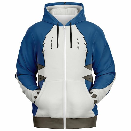 Discover Midnight Dog Zip-Up Hoodie SE