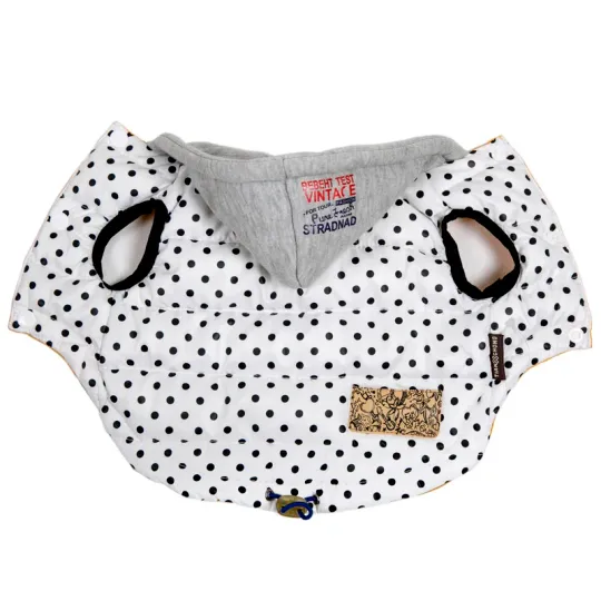 Discover Pet Dog Jacket Coat for Small Medium Dogs Cats Autumn Winter Thicken Fleece Puppy Print Clothes Bulldog Chihuahua Pug Outfits