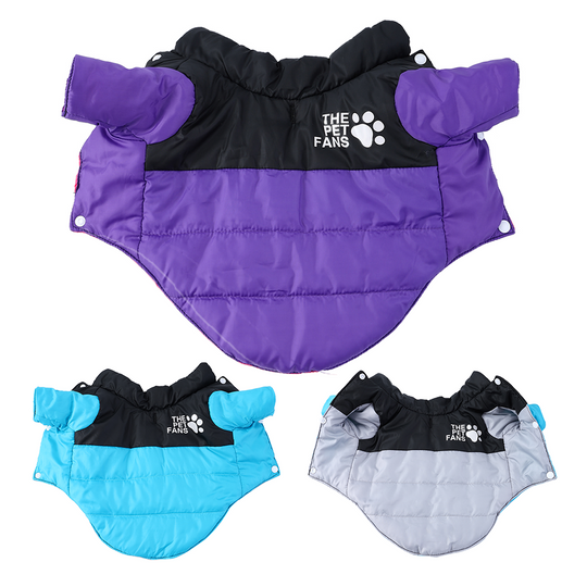 Discover Reversible Dog Clothes For Winter Warm Pets Coat Waterproof Pet Jacket For Small Medium Dogs Chihuahua Yorkshire Bulldog Outfits