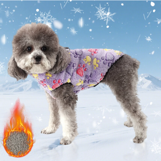 Discover Winter Dog Clothes Small Medium Large Dogs Warm Pet Jacket Windproof Puppy Vest Cute Soft Fleece Pets Coat Yorkshire Pug Outfits