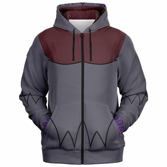 Discover Illusion Fox Zip-Up Hoodie SE