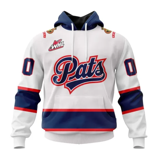 Discover Personalized Regina Pats 2025/26 White Design Hoodie Fan Gear