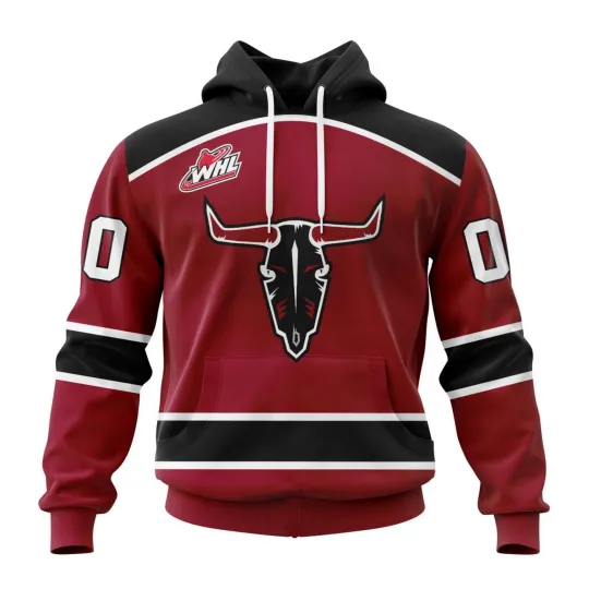 Personalized Red Deer Rebels 2025/26 Red Design Hoodie Fan Gear