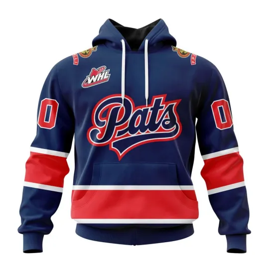 Discover Personalized Regina Pats 2025/26 Blue Design Hoodie Fan Gear