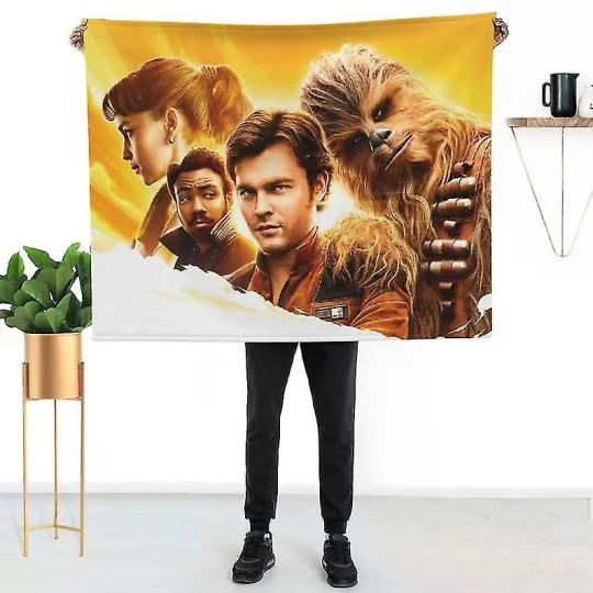 Discover Star Wars Solo A Blanket Superhero Disney Marvel Fleece Blanket