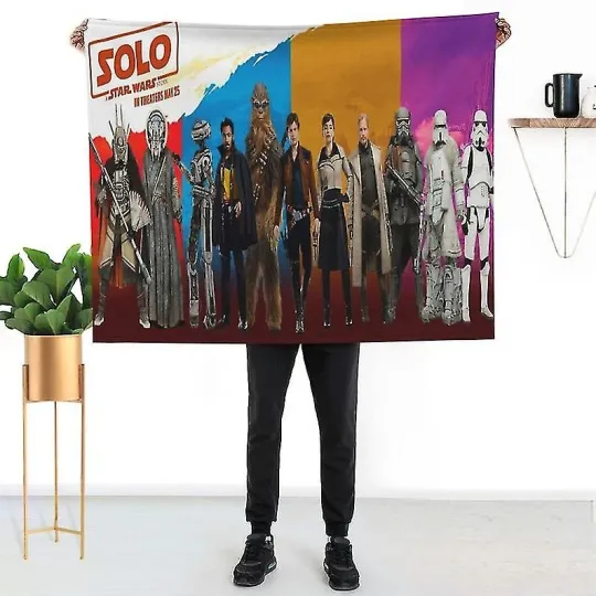 Discover Marvel Star Wars Solo A Blanket Superhero Disney Marvel Fleece Blanket