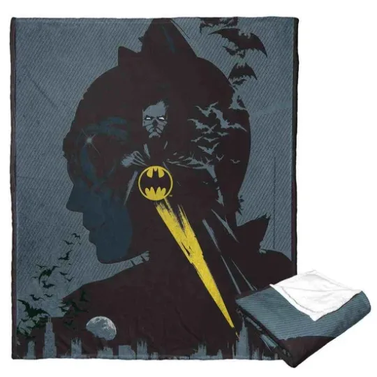 Discover The Bat And The Cat Blanket Superhero Disney Marvel Fleece Blanket