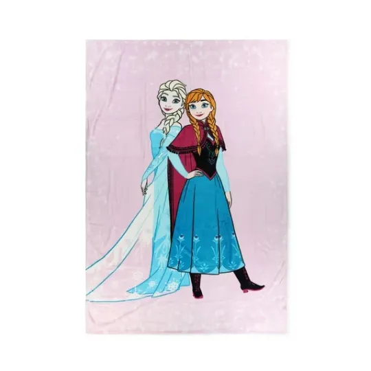 Discover Disney Frozen Winter Frost Adventures Blanket Disneyland Fleece Blanket