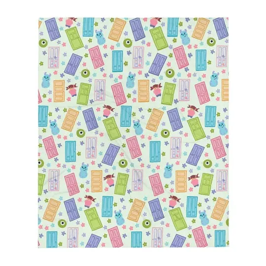 Discover Monster's Inc. Blanket Disney Holiday DisneyFriends Fleece Blanket