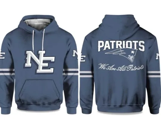 Discover Patriott Rivalri-Es We Are All Patriott 3D Hoodie 2025