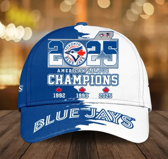 Discover Toronto Blue Jay Wincraft 2025 American League Champions Classic Cap