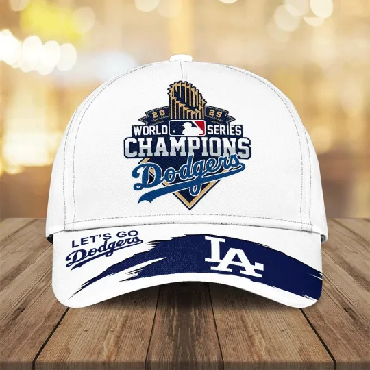 Discover Los Angeles Dodger World Series Champions Cap
