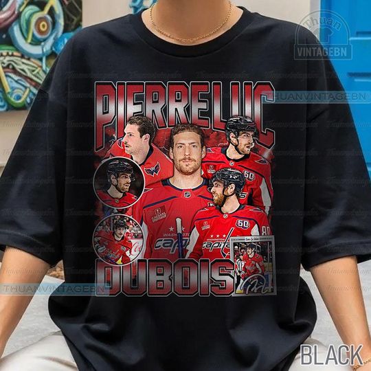 Discover Vintage Pierre-Luc Dubois shirt, Pierre-Luc Dubois Tee, Comfort colors Pierre-Luc Dubois Tee, Bootleg Rap tee, Washington Youth Hockey Tee