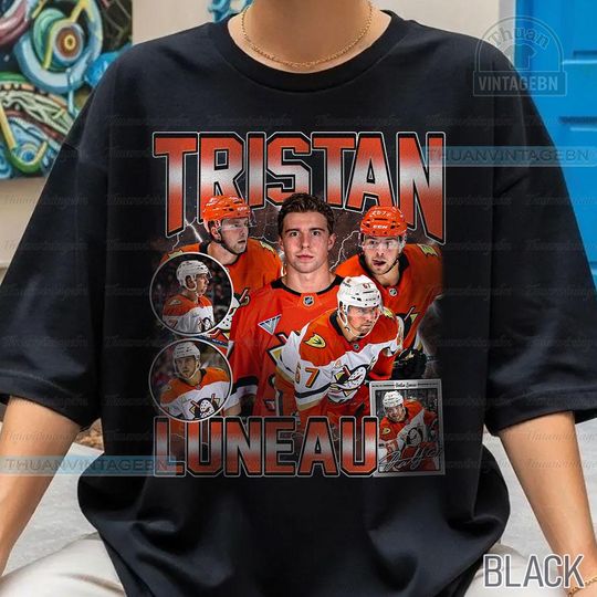 Discover Vintage Tristan Luneau shirt, Tristan Luneau Tee, Comfort colors Tristan Luneau Tee, Bootleg Rap tee, Anaheim Youth Hockey Tee