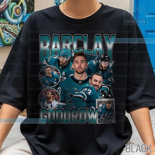 Discover Vintage Barclay Goodrow shirt, Barclay Goodrow Tee, Comfort colors Barclay Goodrow Tee, Bootleg Rap tee, San Jose Youth Hockey Tee