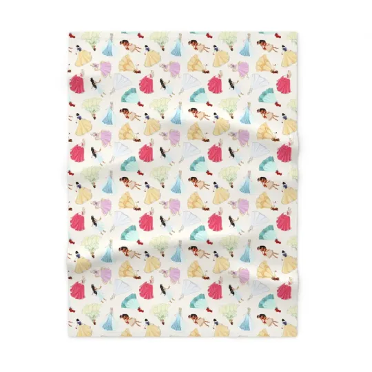 Discover Disney Princess Fleece Blanket V4