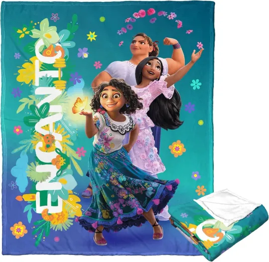 Disney Encanto Hermosas Hermanas Cozy Fleece Blanket