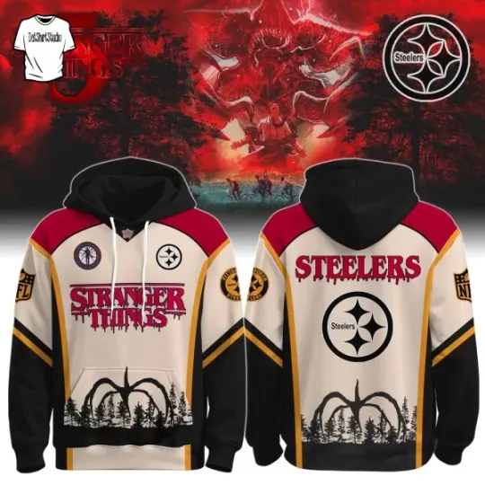 Discover 2025 Pittsburgh Football Retro Sci-Fi Hoodie 3D Unisex