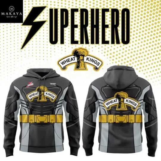 Discover Brandon Hockey Superhero Night 2025 3D Print Hoodie Unisex