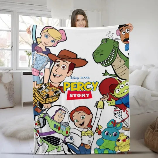 Discover Disney Personalized Toy Story Fleece Blanket