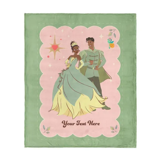 Discover Disney Princess Jazzed Valentine Personalized Fleece Blanket
