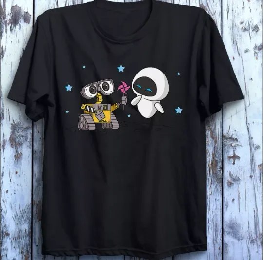 Discover Disney Wall-E And Eve Cute Unisex T-shirt 2025