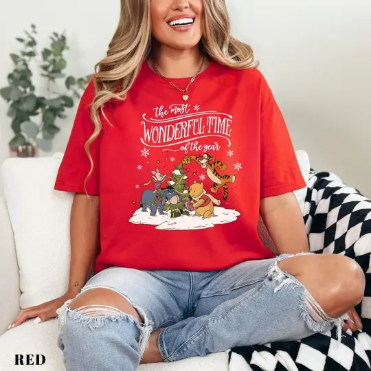 Discover NEW T-Shirt Winnie The Pooh Family Shirt Disney Matching Family Holiday Tee