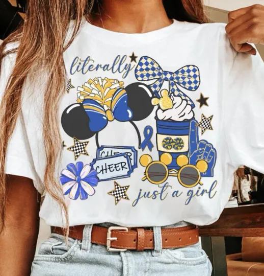 Discover Disney Cheerleader Competition 2026 Coquette Bow Shirt Reprint