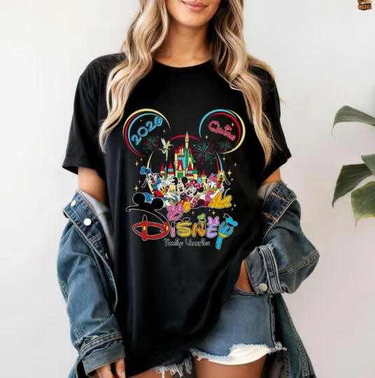Discover Disneyland Family Vacation 2026 Shirt, Disneyland Mickey And Friends Shirt Gift