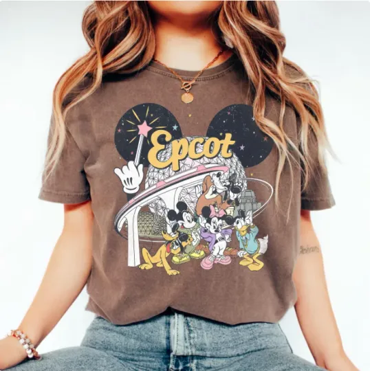 Discover Disney Epcot 2026 Shirt Disney Epcot Disney Family Matching Shirt Comfort Colors