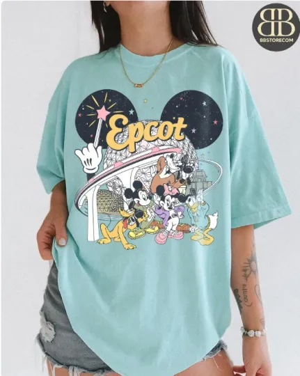 Discover Disney Epcot 2026 Disney Epcot Matching Shirt Disney Family Shirt Comfort Colors