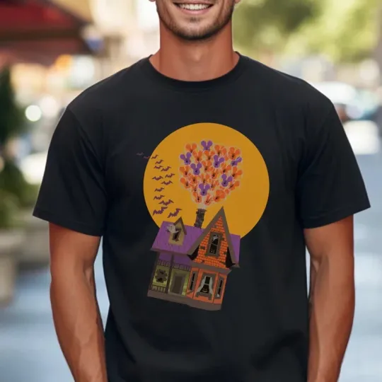 Discover Disney Up House Halloween T-shirt