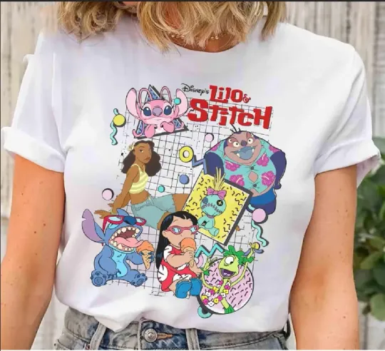 Discover Disney Lilo & Stitch Stitch Aloha WDW Family Vacation Trip T-shirt