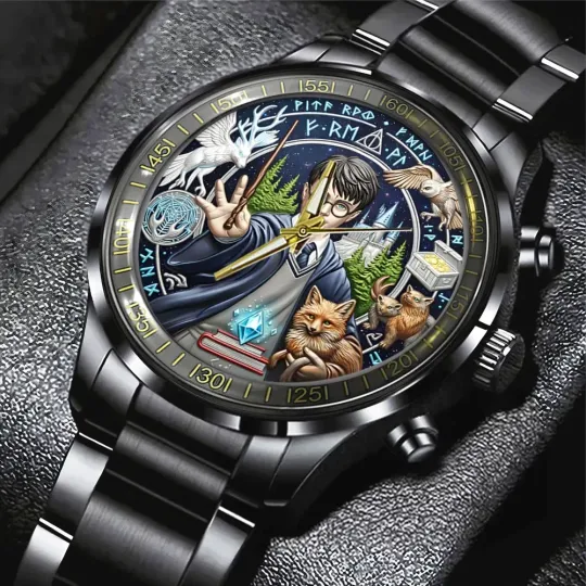 Discover Harry Potter Black Stainless Steel Watch