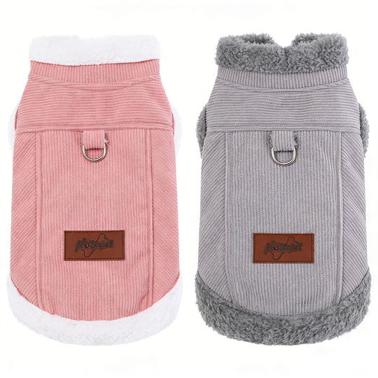Discover Winter Warm Pet Vest For Small Medium Dogs Cat Sleeveless Thicken Corduroy Dog Jacket Soft Puppy Coat Clothing Chihuahua Outfits